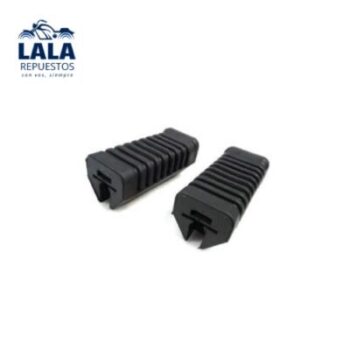 GOMA PEDALIN ZANELLA RX150 (JUEGO)