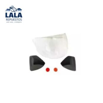 VISOR DE CASCO HALCON H5 TRANSPARENTE