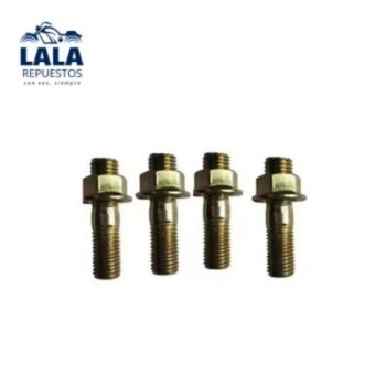 ESPARRAGO DE CORONA HONDA NEW WAVE CON TUERCA 8MM (X4)