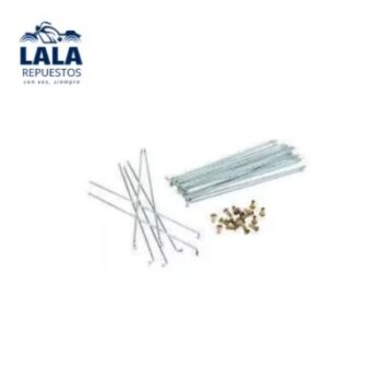 RAYOS CON NIPLE 4X150 MM X 36 UNIDADES