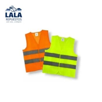 CHALECO REFECTIVO NARANJA FLUO
