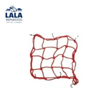RED ELASTICA PORTA CASCO ROJA 40X40