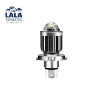 LAMPARA H4 LED CON LUPA NITROLED