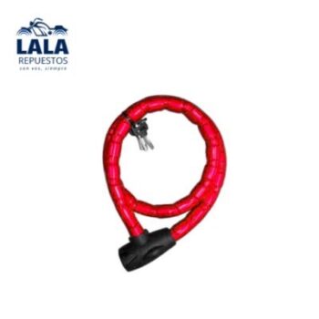 LINGA DE SEGURIDAD 1200 MM X 22 MM ROSA ARTICULADA